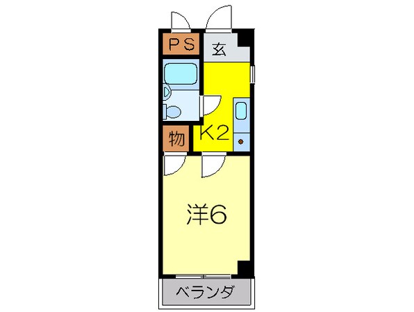 ニューハイム永塚の物件間取画像